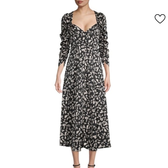 for Love and Lemons Angelica Maxi Dress Size Small coquette - Picture 1 of 15